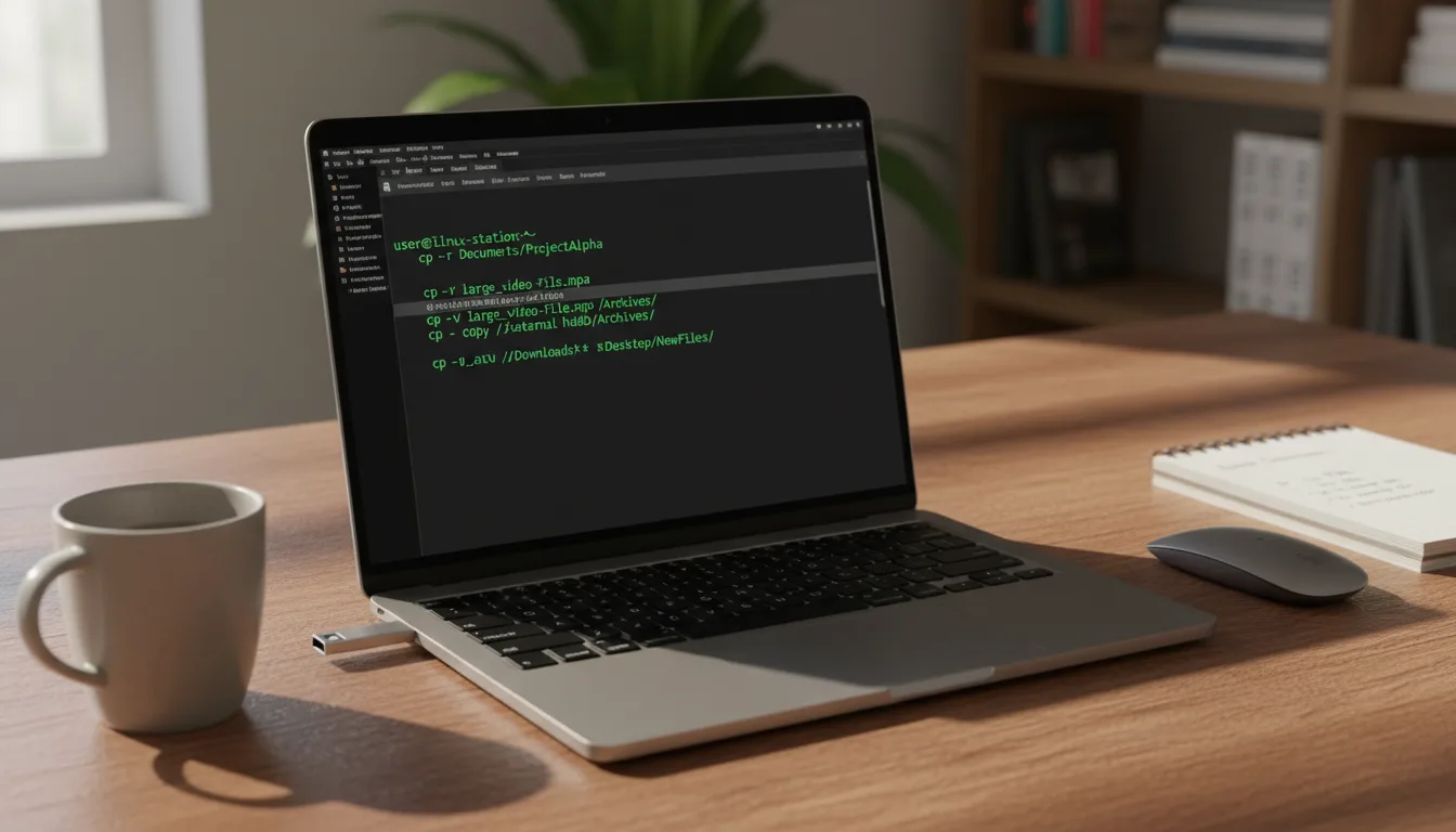 découvrez comment utiliser la commande cp sous linux pour copier efficacement fichiers et répertoires grâce à différentes méthodes simples et pratiques.